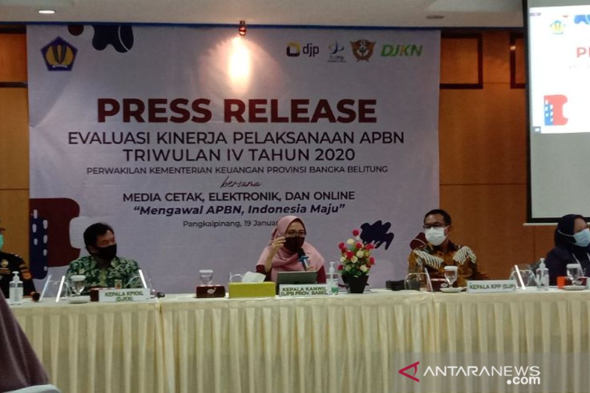 Kanwil DJPb Babel catat pendapatan PNBP mencapai Rp122,8 miliar