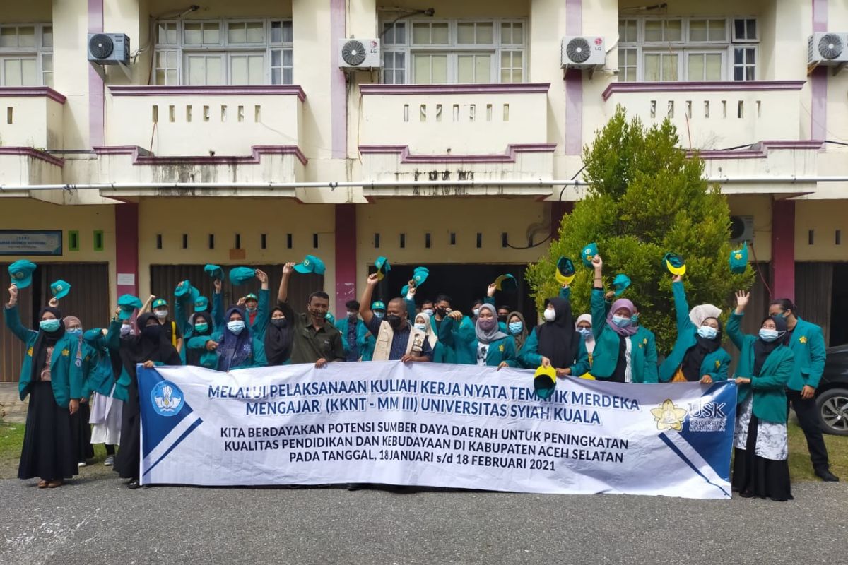 102 mahasiswa USK jalani KKN tematik merdeka mengajar di Aceh Selatan