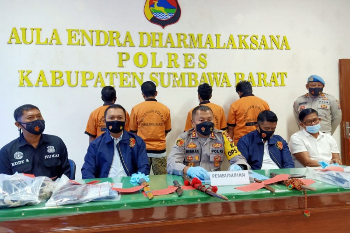 Empat bersaudara di KSB habisi Subhan gara-gara motor gadai: polisi buka rekaman CCTV