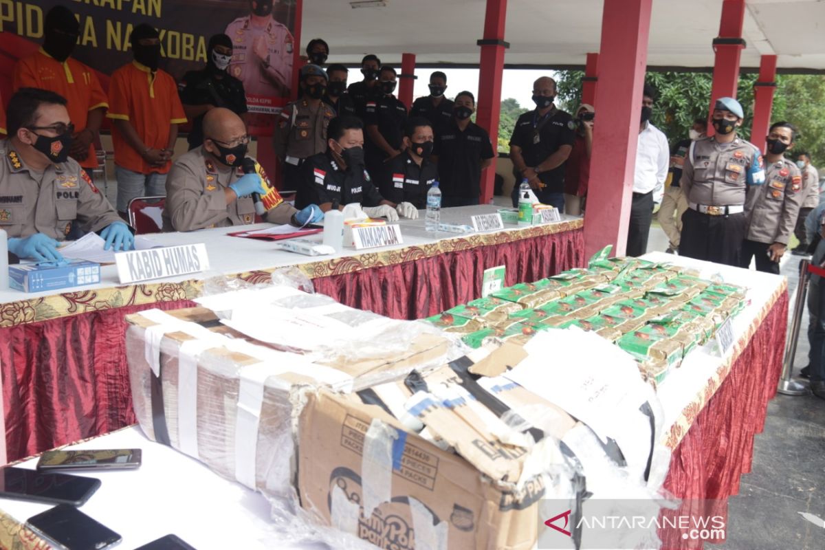 Polda Kepulauan Riau ungkap kasus 46 kg sabu-sabu