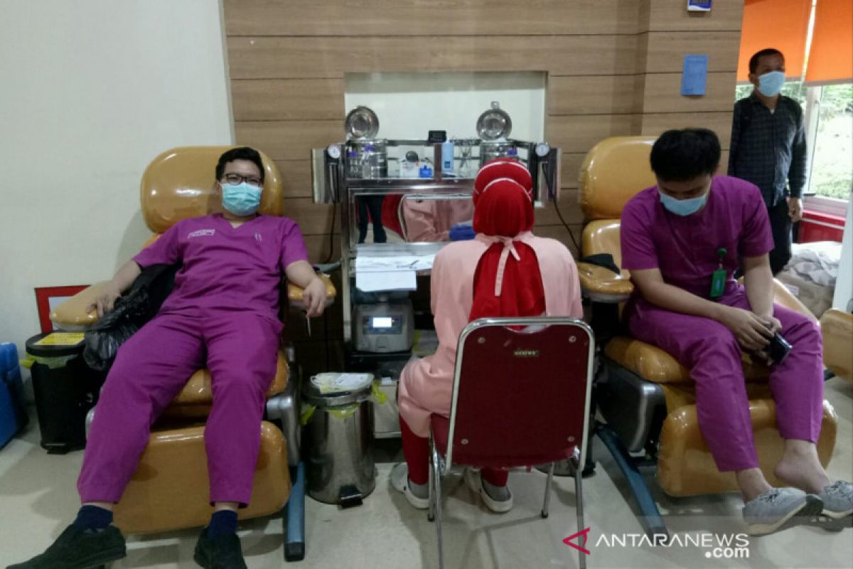 PMI Palembang kekurangan pendonor  darah sukarela