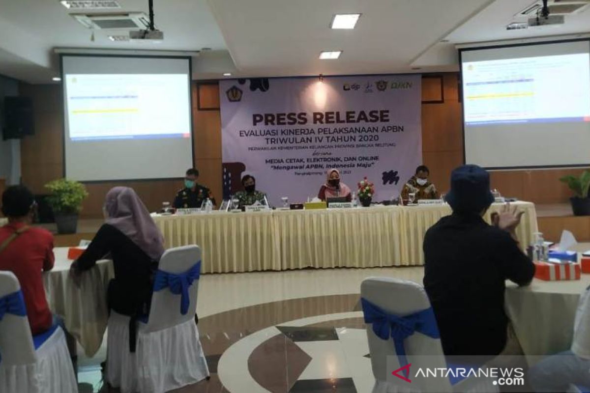 Belanja APBN di Babel terealisasi 98,2 persen
