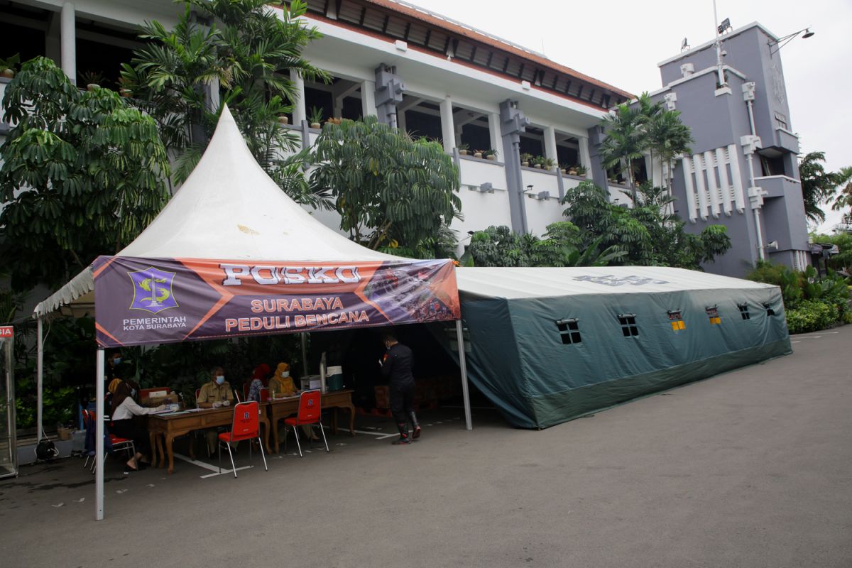 Posko peduli bencana kembali dibuka di Surabaya