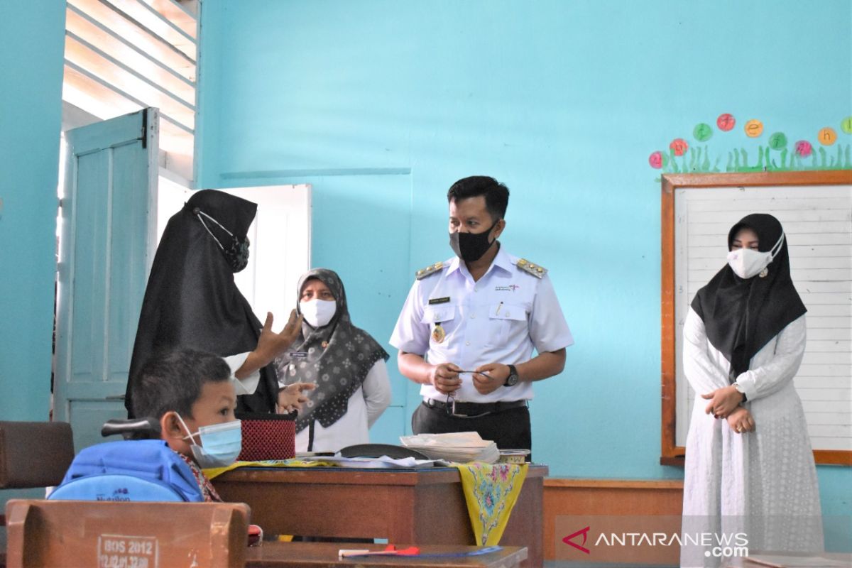 Pemkot Payakumbuh sidak ke sekolah guna pastikan kepatuhan sekolah dengan protokol kesehatan