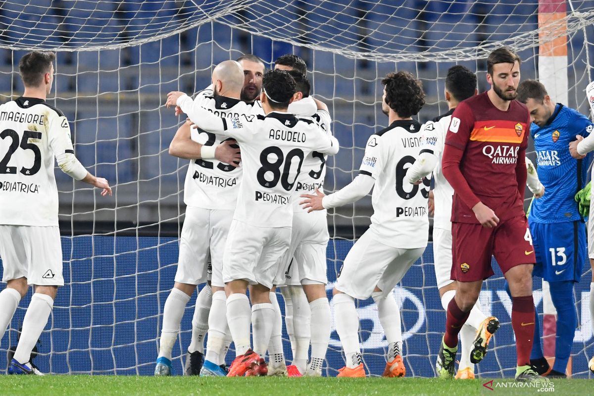 Spezia singkirkan AS Roma dari Piala Italia lewat perpanjangan waktu