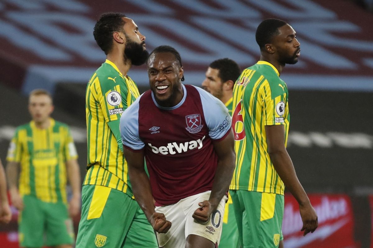 Antonio bawa West Ham menang 2-1 atas West Brom