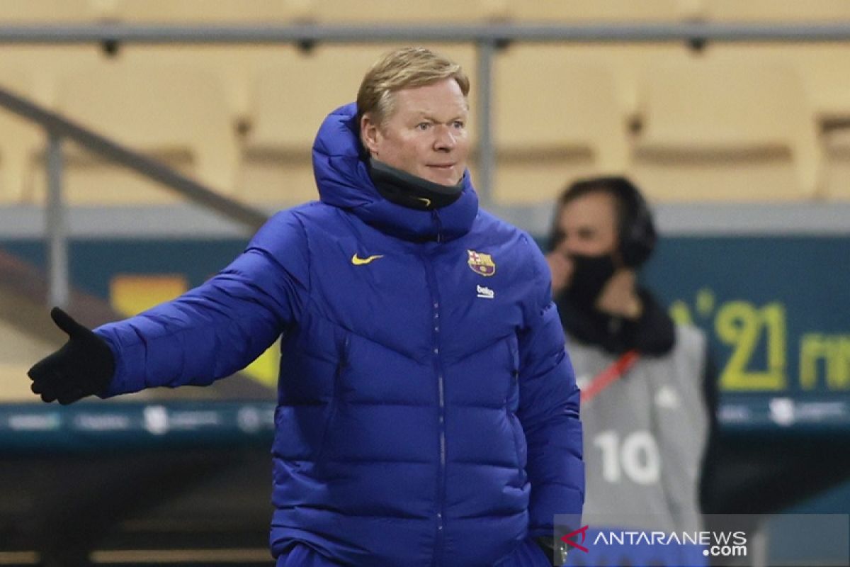 Jelang lawan tim kasta ketiga, Ronald Koeman keluhkan kondisi lapangan