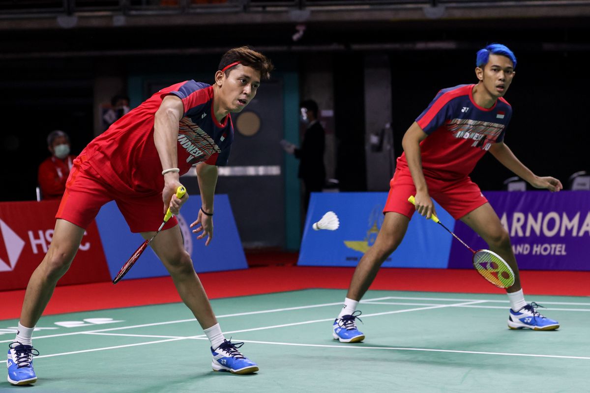 Kalah di babak pertama Thailand Open II, Fajar/Rian akui tertekan