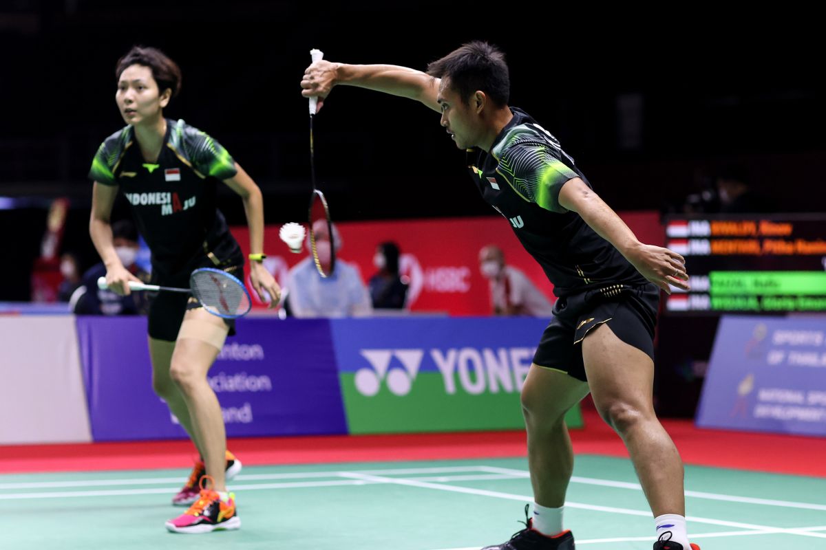 Ganda campuran Indonesia Hafiz/Gloria petik kemenangan babak pertama Thailand Open II