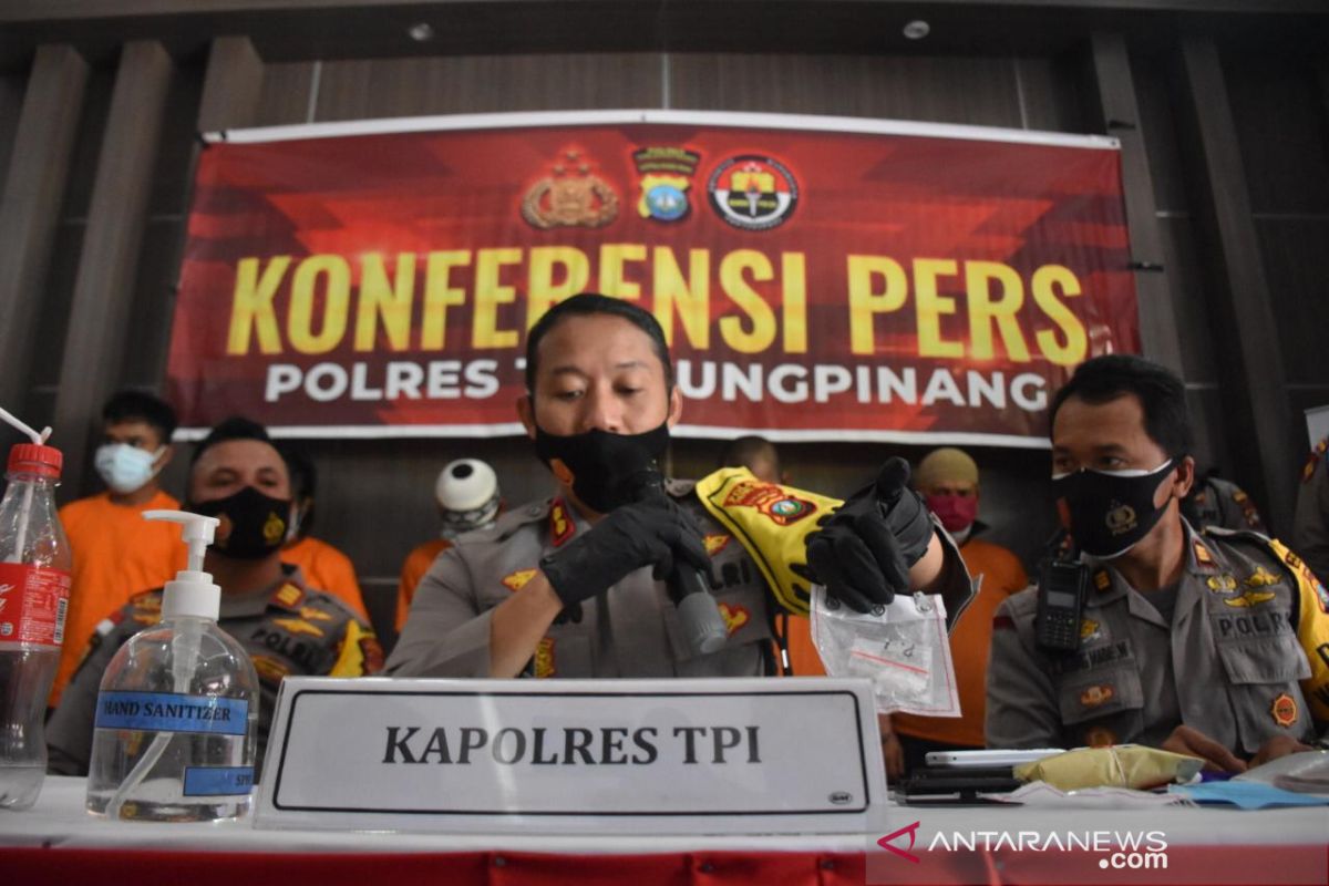 Polres Tanjungpinang tangkap tiga residivis kasus narkoba