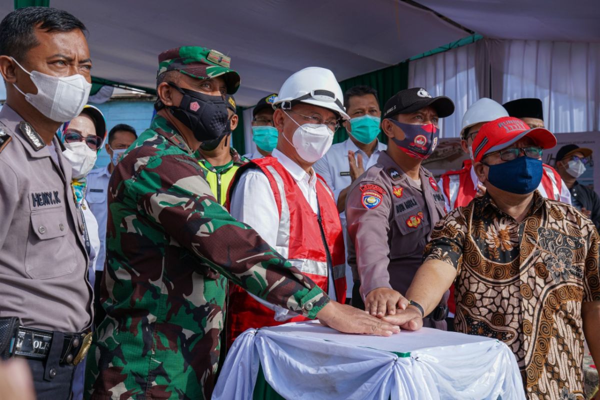 Pembangunan Waterfront Kapuas Indah-Senghie dilanjutkan