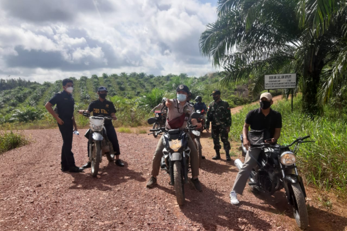 Patroli gabungan di perbatasan Indonesia