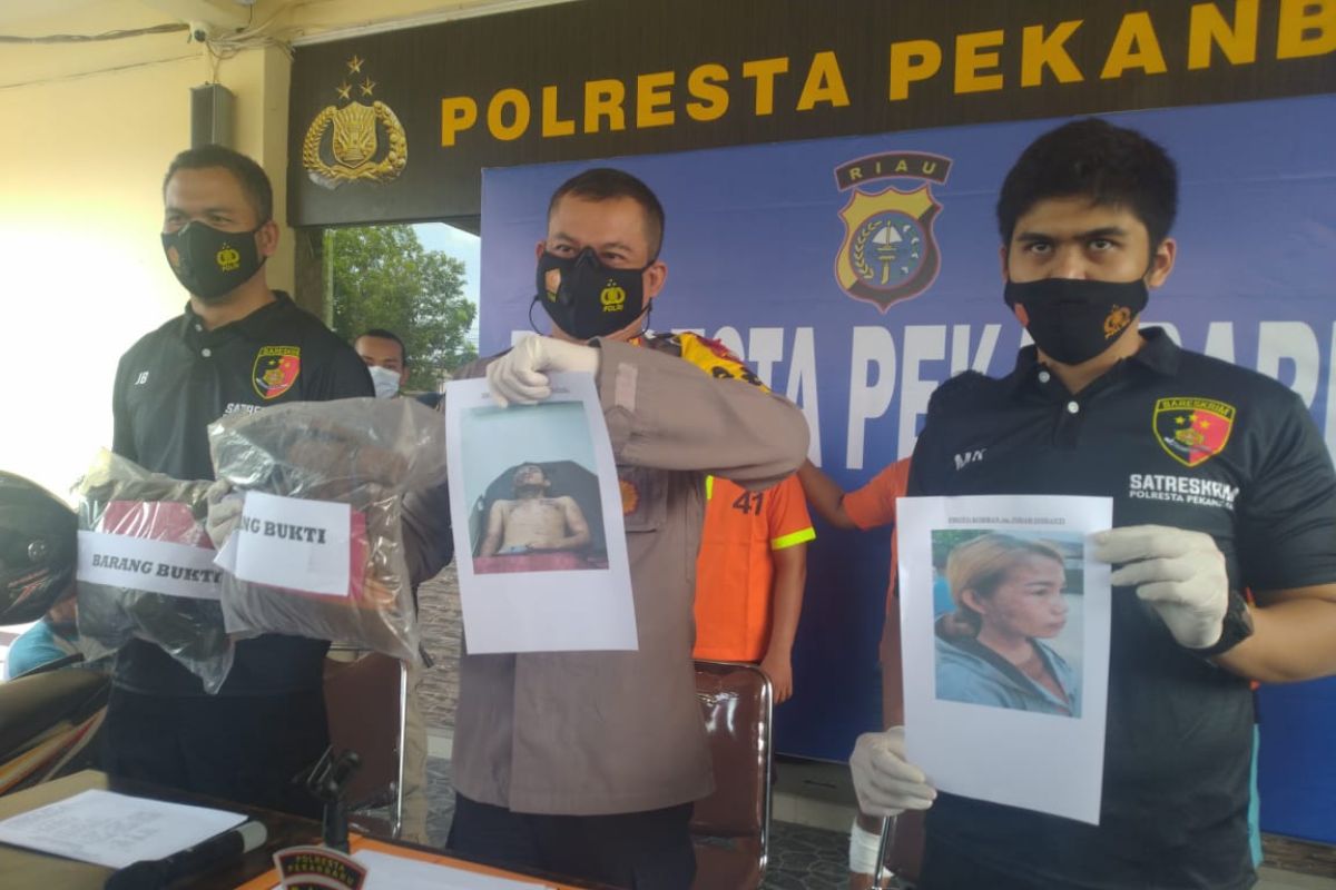 Polresta Pekanbaru ringkus empat pelaku penyiraman air keras