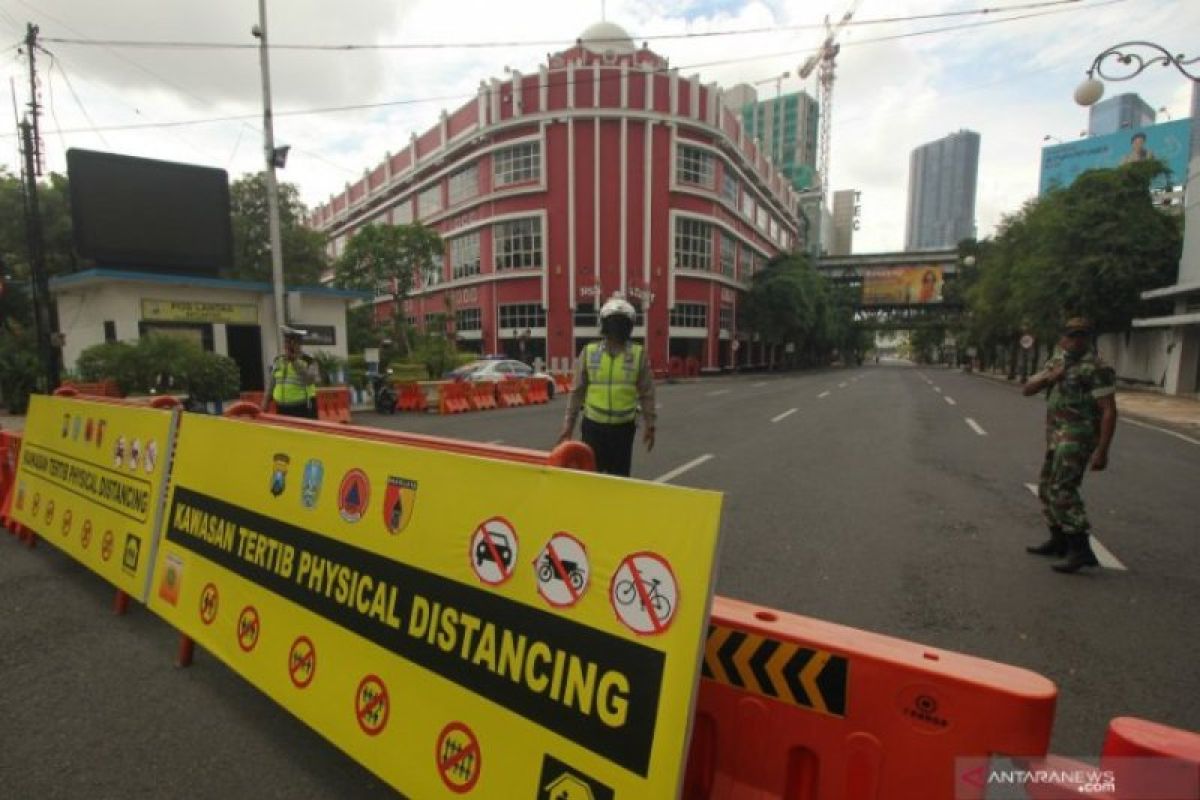 Mulai malam ini Jalan Tunjungan dan Raya Darmo ditutup