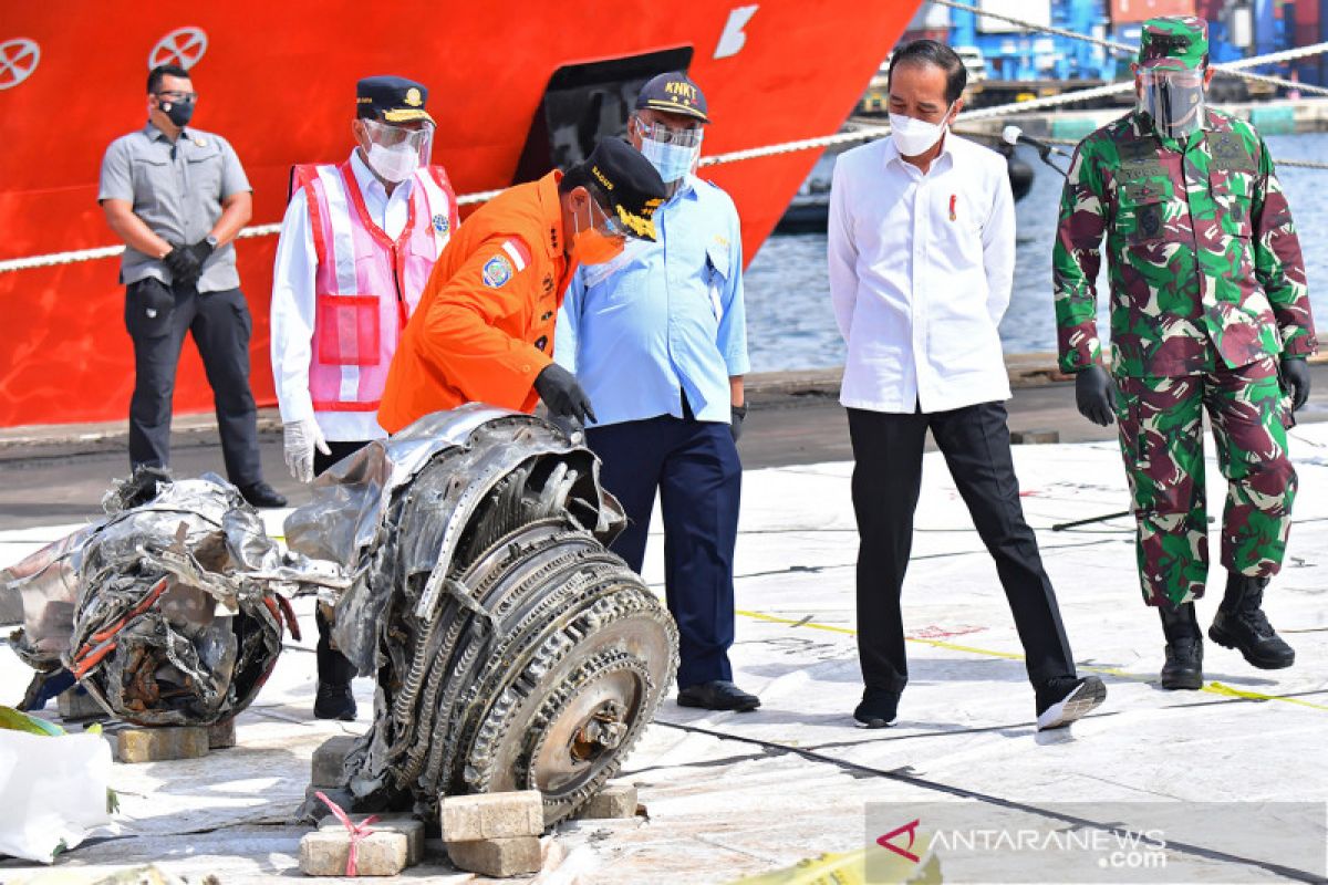 KNKT: Sriwijaya SJ-182 tidak lintasi awan yang sebabkan turbulensi