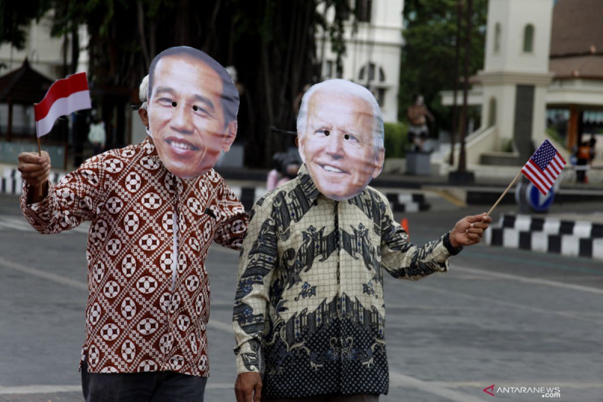 Presiden Jokowi sampaikan ucapan selamat kepada Biden