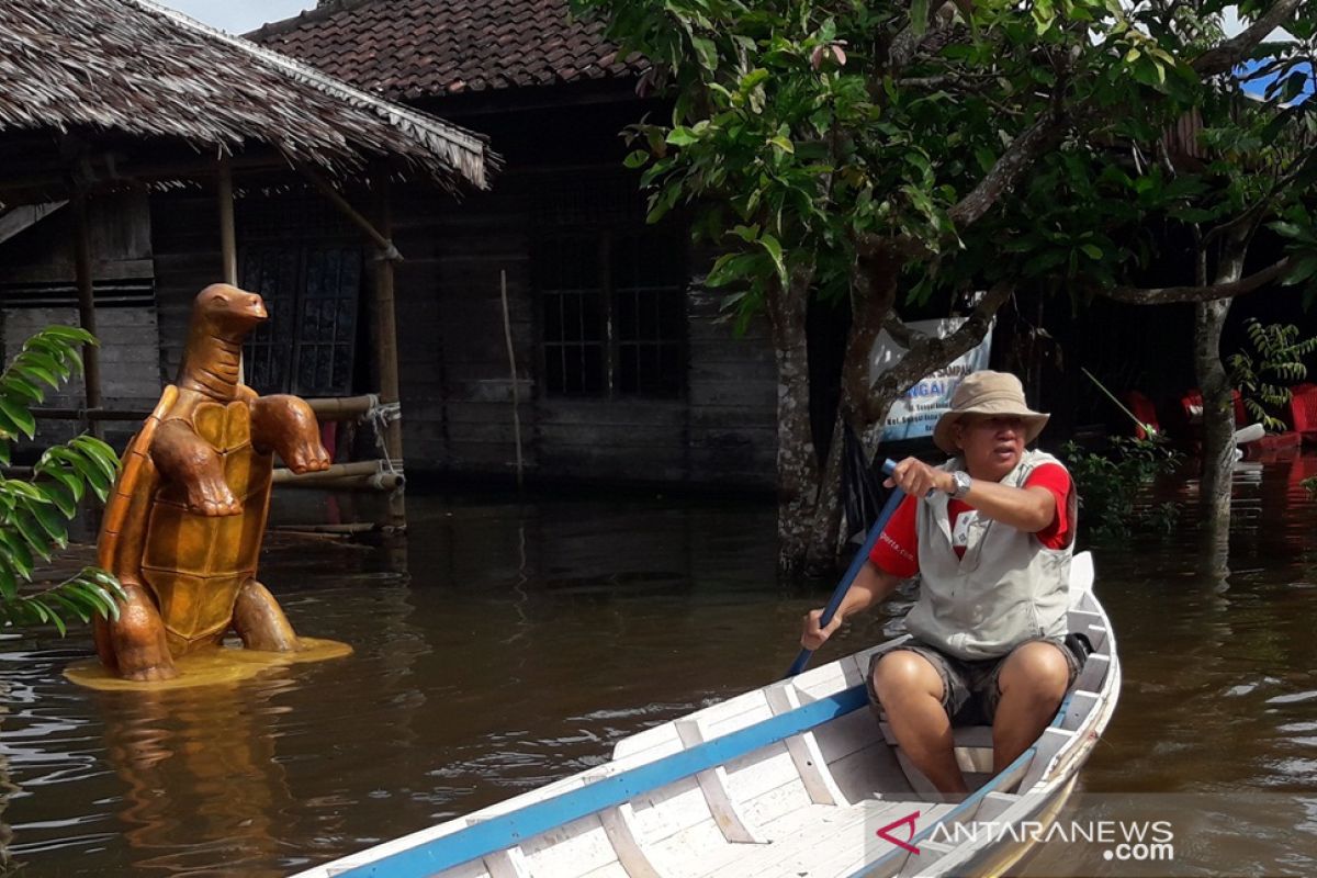 Objek Wisata Sungai Biuku rusak lantaran banjir