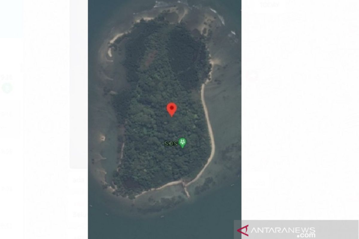 Tanda "SOS" di Pulau Laki terkait Sriwijaya Air? Ini faktanya!