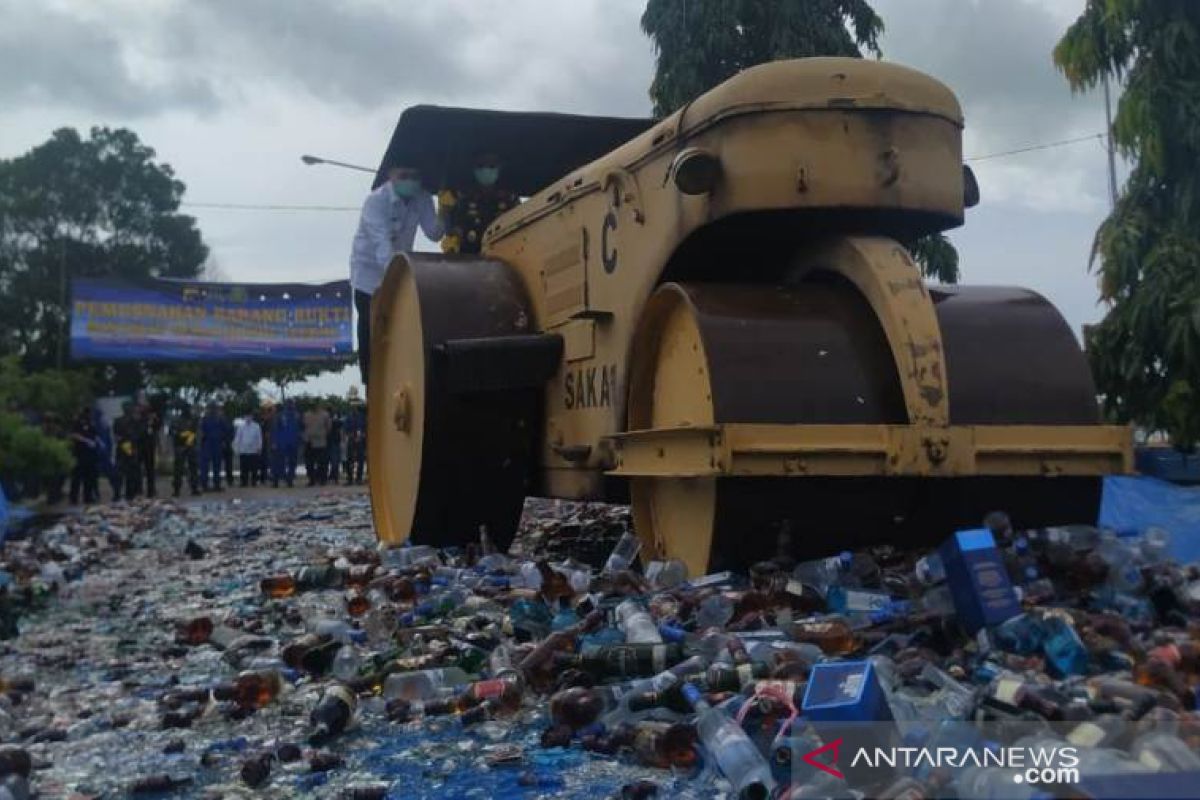 KPPBC Pangkalpinang amankan potensi kerugian negara Rp1,879 miliar