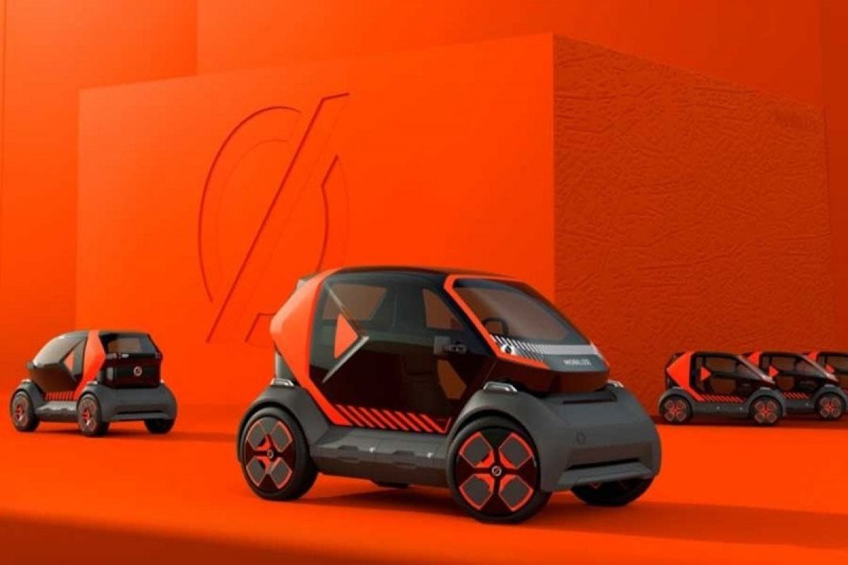 Renault perkenalkan mobil listrik mini EZ-1 yang ramah lingkungan