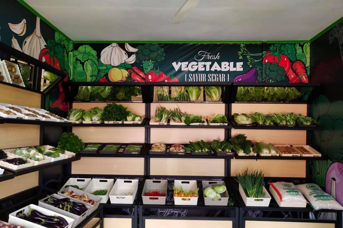 Galakkan gerakan gemar makan sayur, beli di STA GMB Padang Panjang