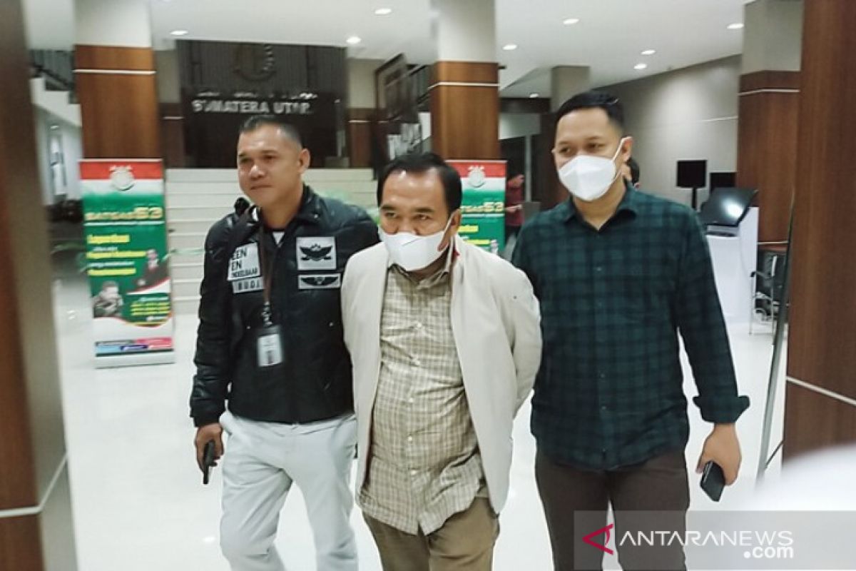 Tim Tabur tangkap  Ketua Inkindo Sumut Pendi Sebayang