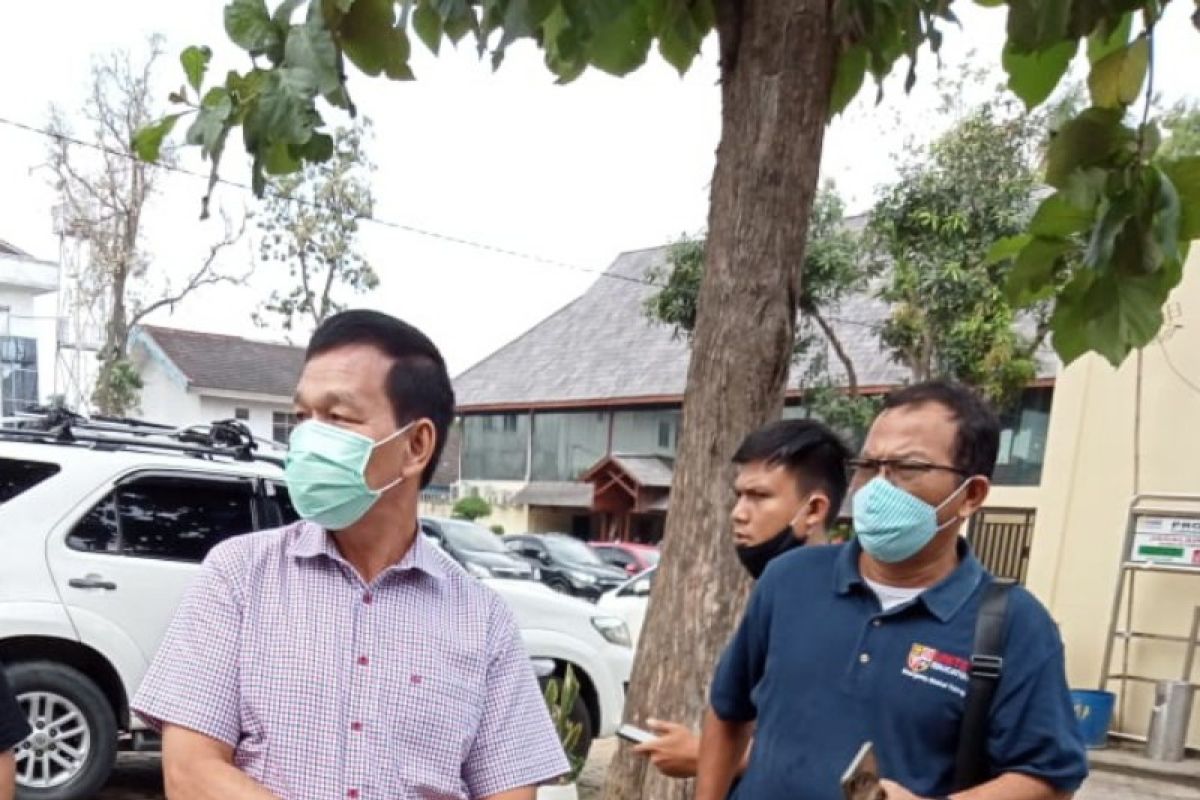 Rektor USU irit berkomentar usai jalani pemeriksaan di Polda Sumut