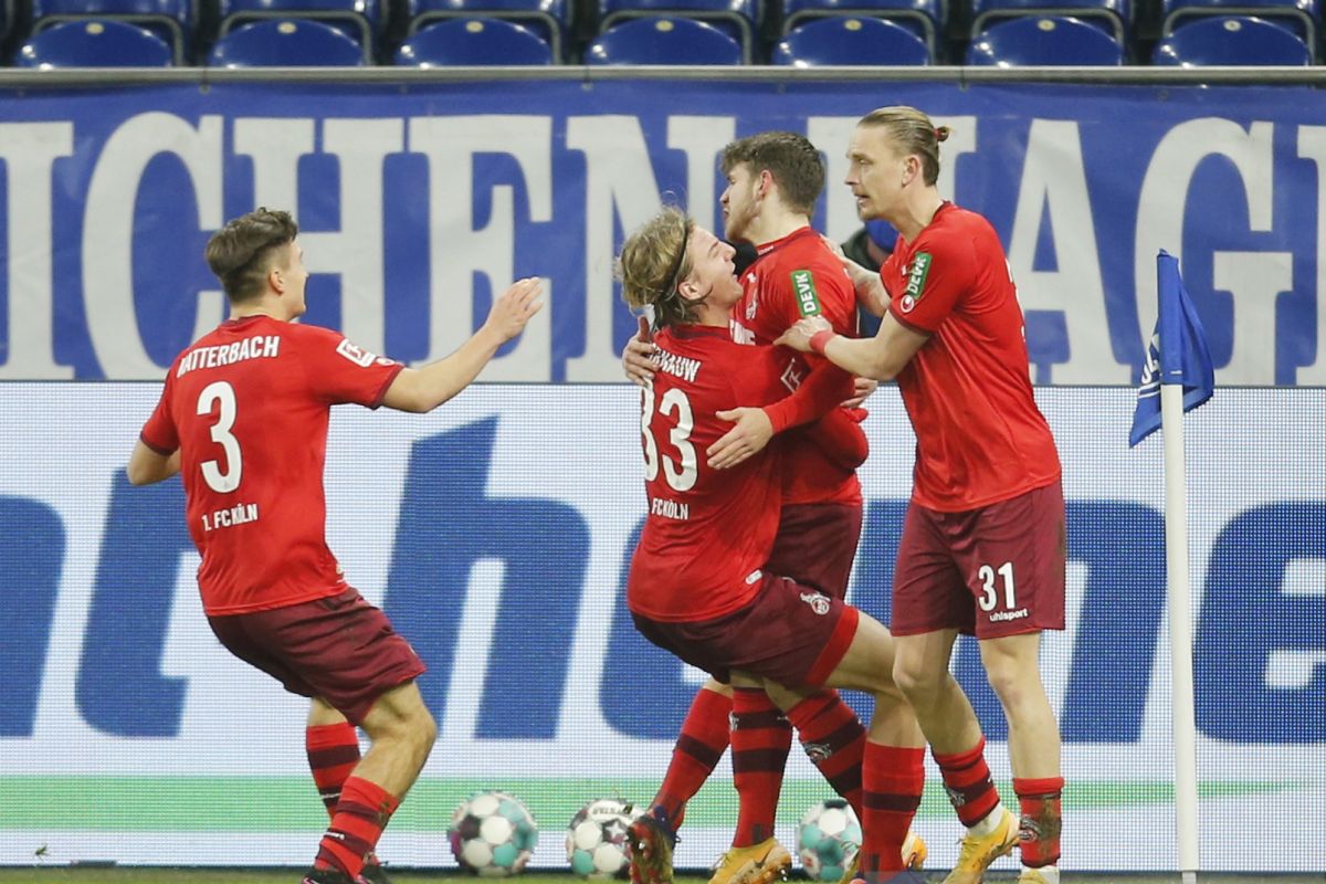 Cologne kembali ke jalur kemenangan usai pukul Schalke 2-1