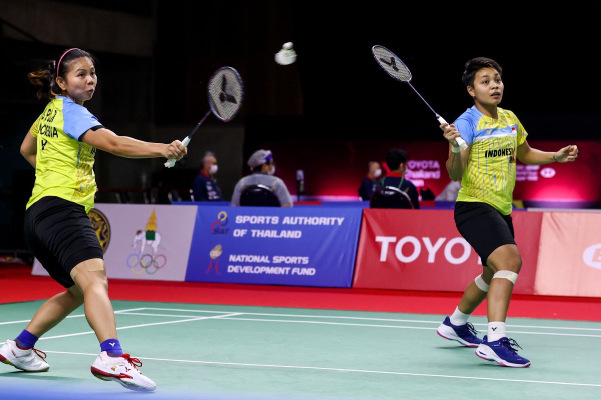 Greysia/Apriyani mantap melaju ke perempat final Thailand Open II