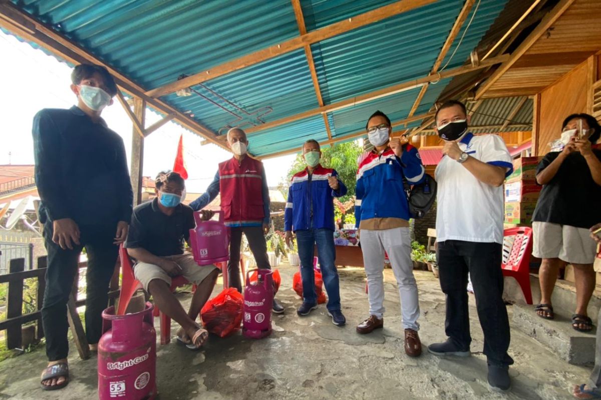 Pertamina salurkan bantuan bencana alam  di Manado