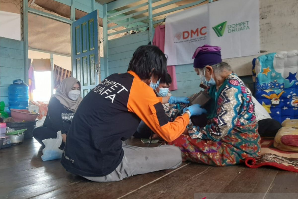 Dompet Dhuafa bantu layani kesehatan warga terdampak banjir Kalsel