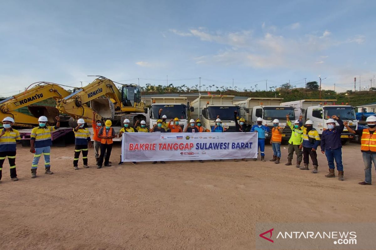 PT CPM kirim alat berat, logistik dan relawan ke lokasi gempa Sulbar