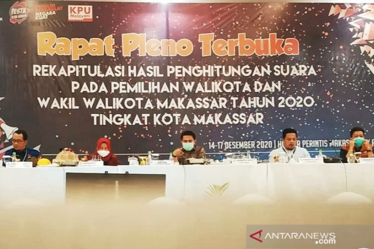 KPU Kota Makassar tetapkan hasil Pilwali pada 23 Januari 2021