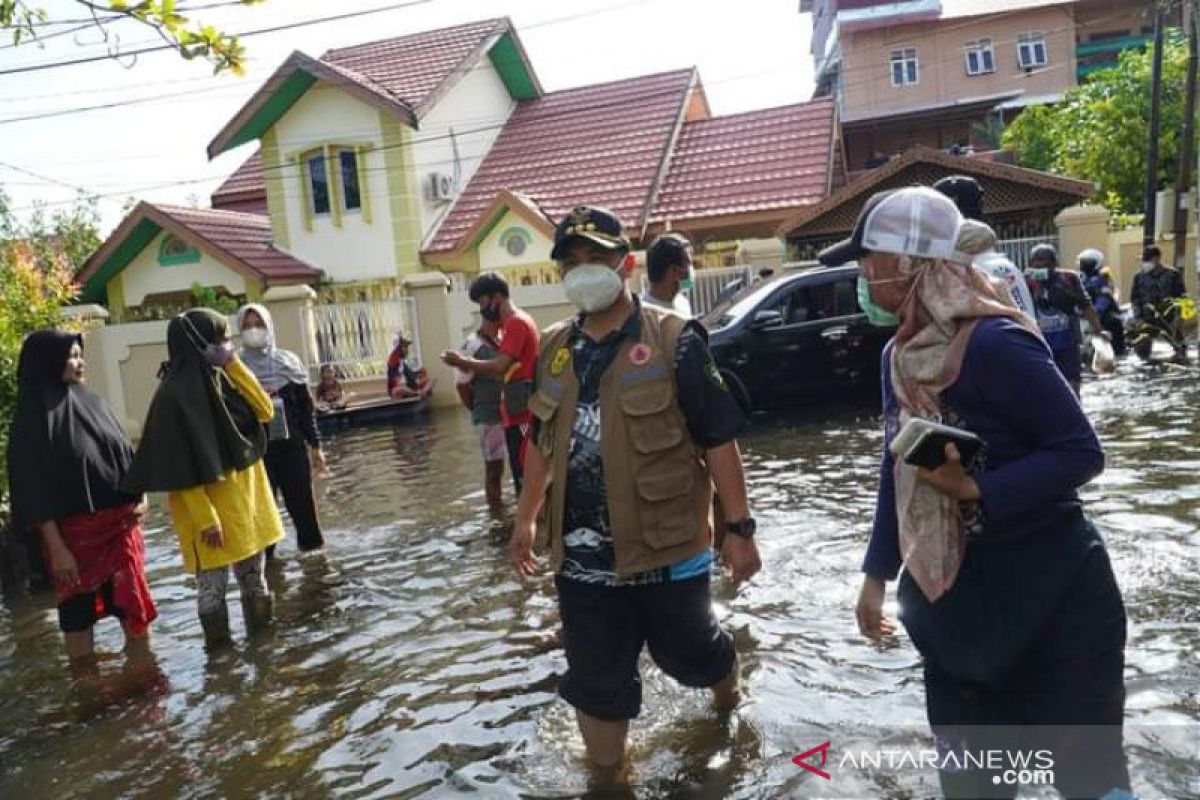 BPBD Banjarmasin: hari kedelapan, banjir mulai ada penurunan