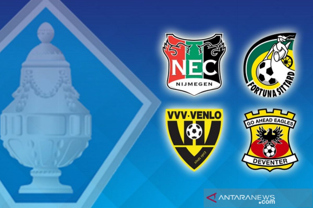 NEC Nijmegen dan VVV Venlo lanjut ke perempat final Piala KNVB