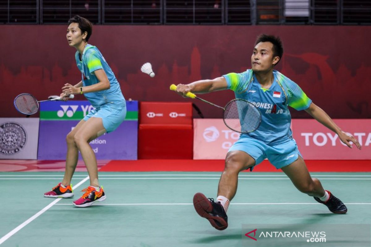 Hafiz/Gloria terhenti pada babak pertama Swiss Open 2021