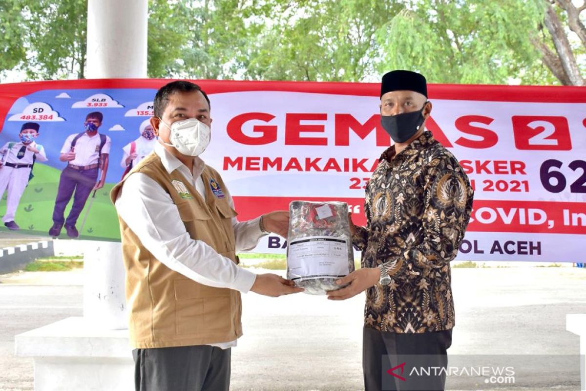 Sabang terima 4.888 masker program Gemas tahap dua