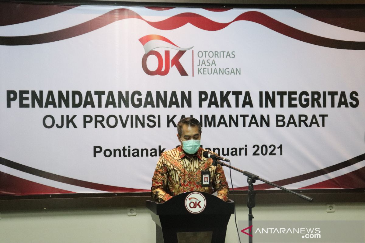 OJK Kalbar komitmen jadi percontohan bangun budaya antikorupsi