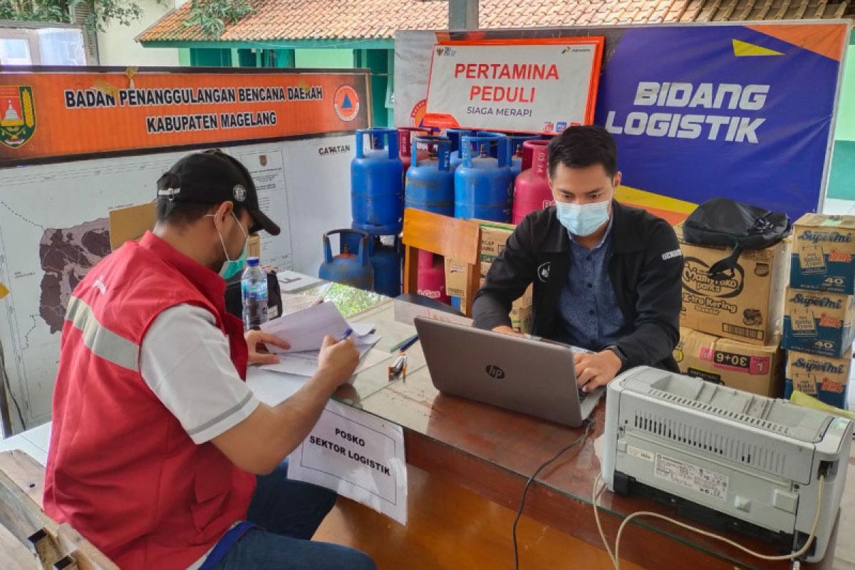 Pertamina Peduli salurkan bantuan Siaga Merapi di Magelang