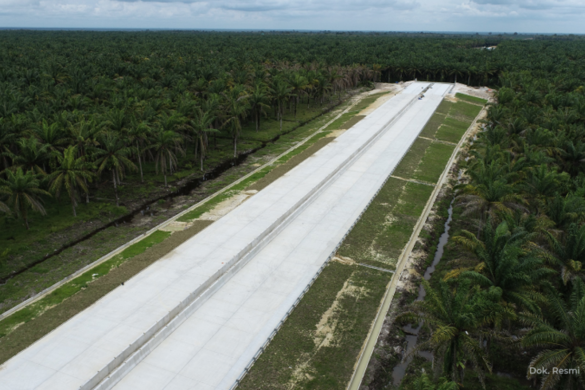 Hutama Karya optimistis ruas Tol Pekanbaru-Bangkinang tuntas tahun ini