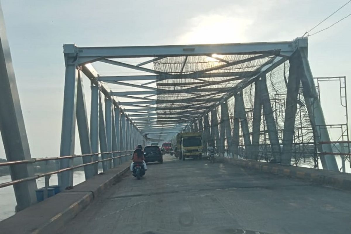 Jembatan Aur Duri I dibikin kinclong