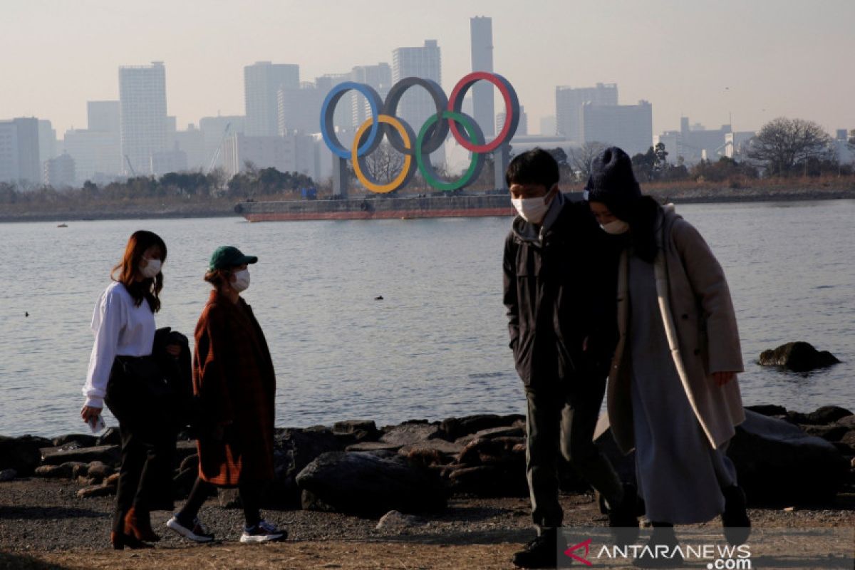 Survei: Sebagian besar orang di Jepang "tertarik pada Olimpiade"