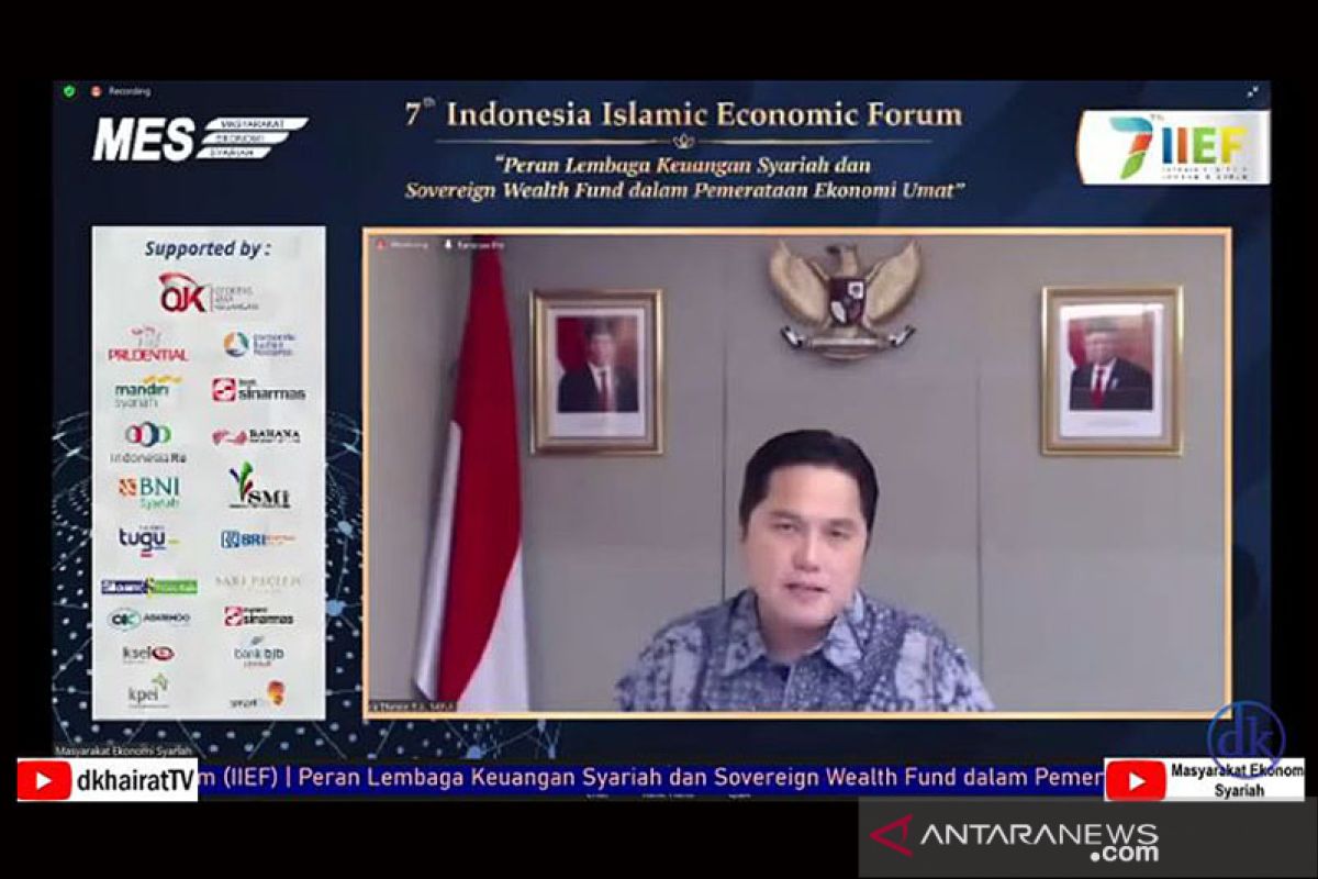 Erick Thohir: Ekonomi syariah harus jadi prioritas dukung pertumbuhan