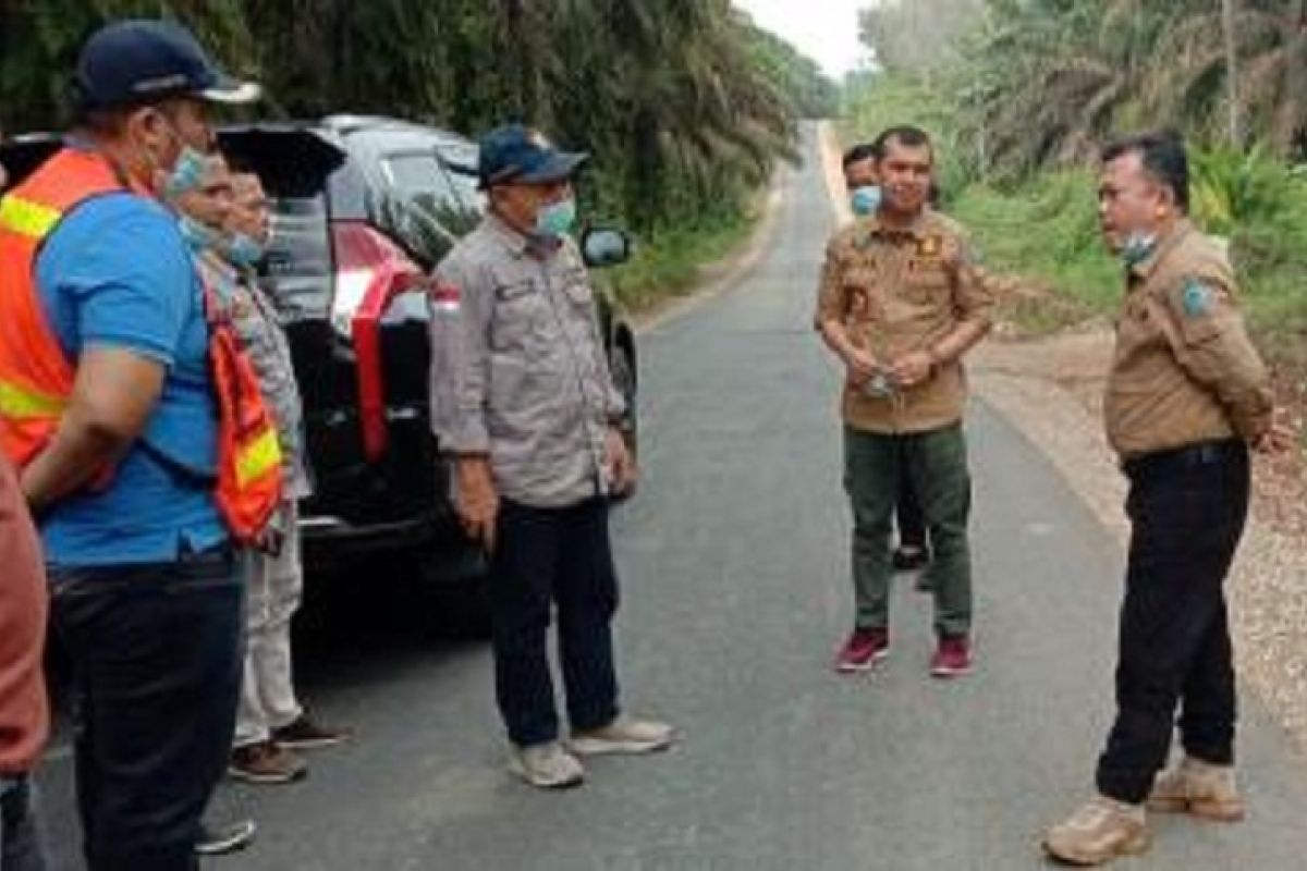 Bupati Merangin lakukan pengecekan pengerjaan proyek infrastruktur