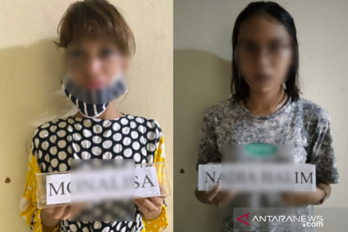 Polisi tangkap dua wanita yang diduga sebagai pengedar sabu-sabu di Kendari