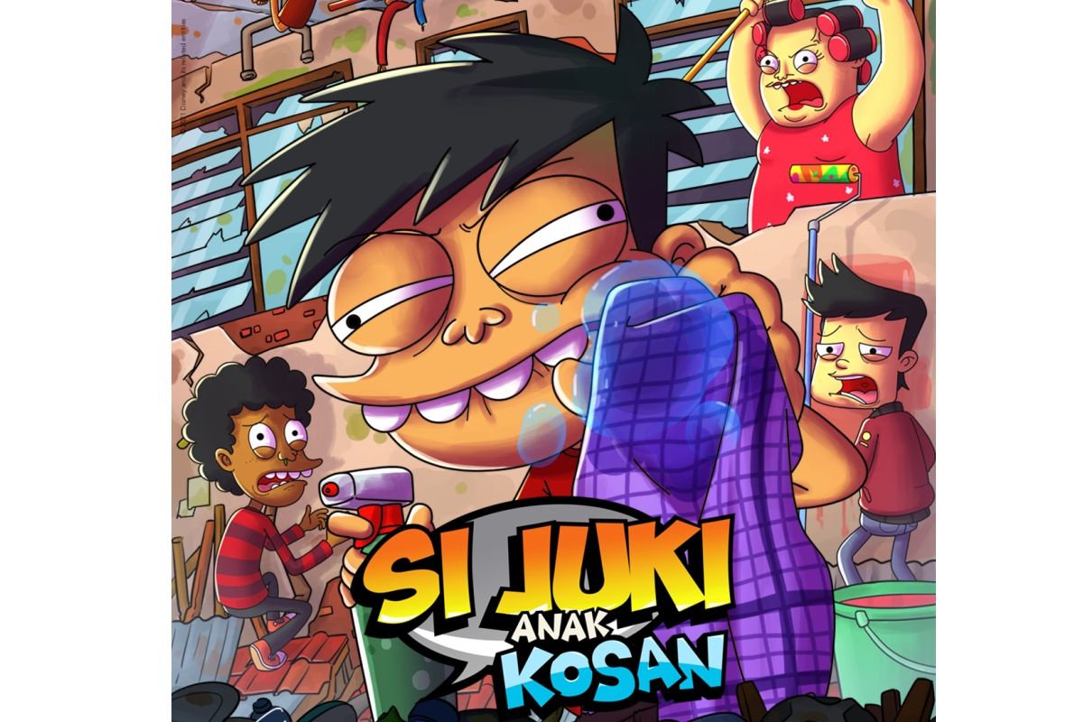 "Si Juki Anak Kosan" seri animasi Indonesia pertama di Disney+ Hotstar
