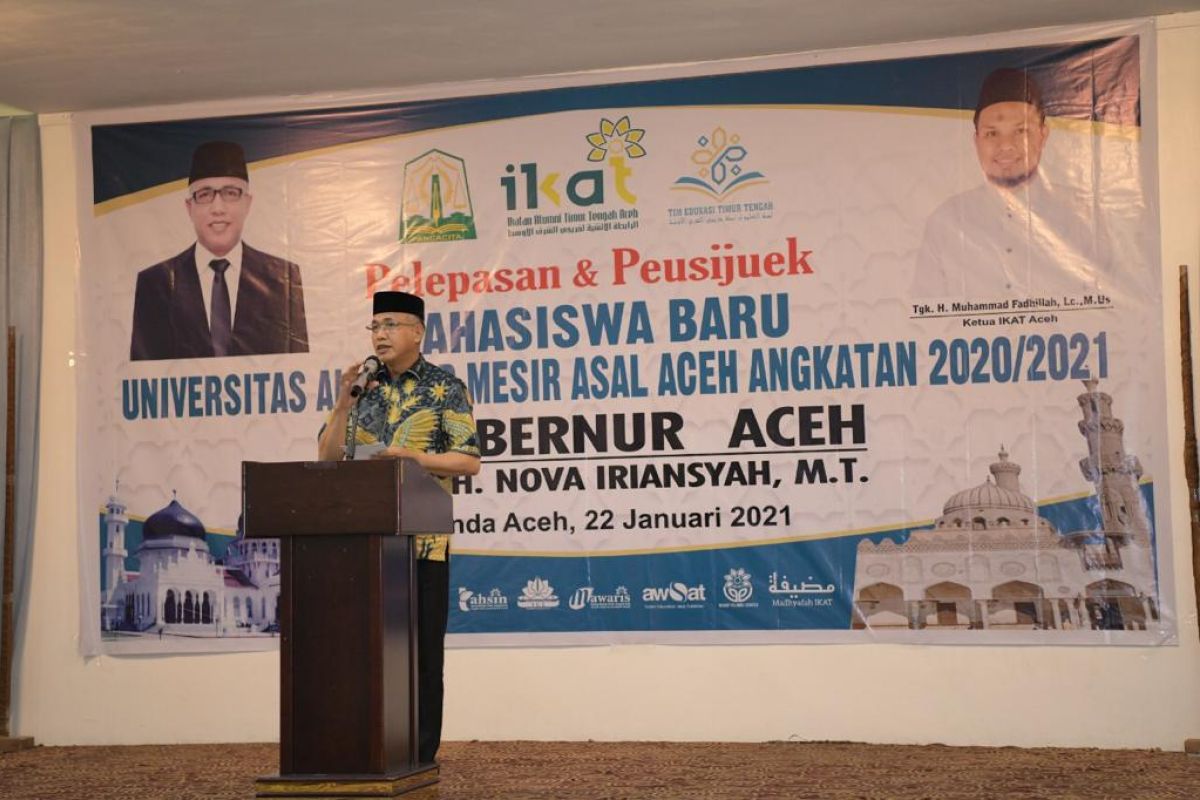 Gubernur dukung generasi Aceh belajar di Mesir