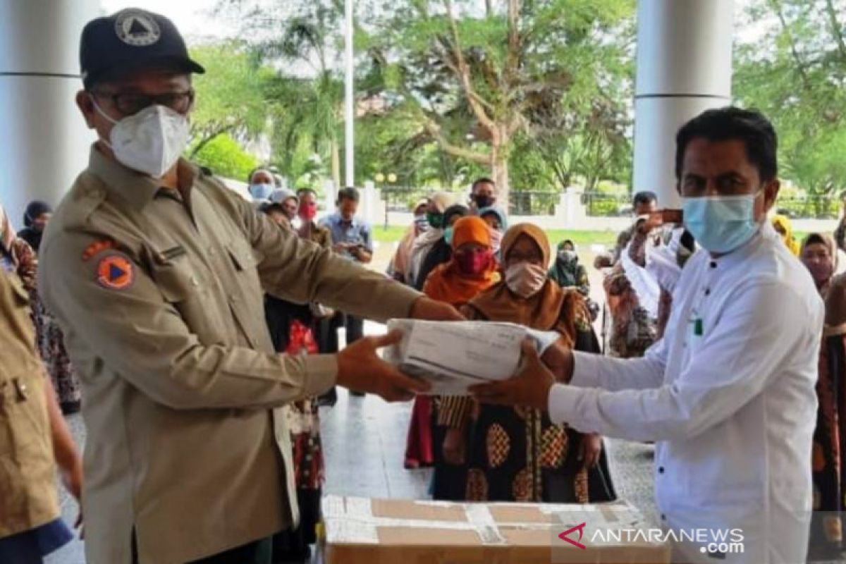 Pemkab Nagan Raya terima bantuan 18.490 masker untuk 157 sekolah dasar