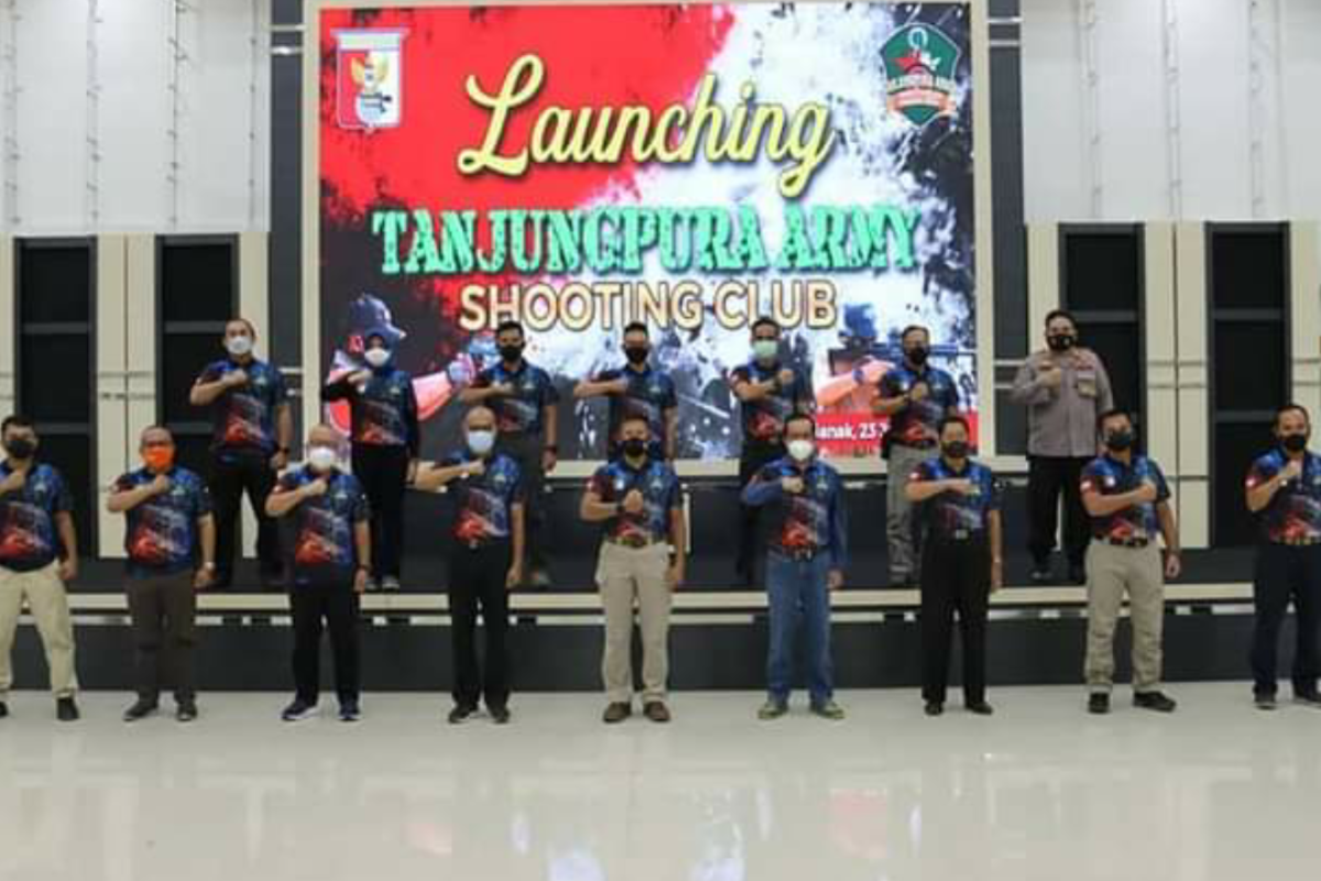 Pangdam XII/Tpr launching Tanjungpura Army Shooting Club