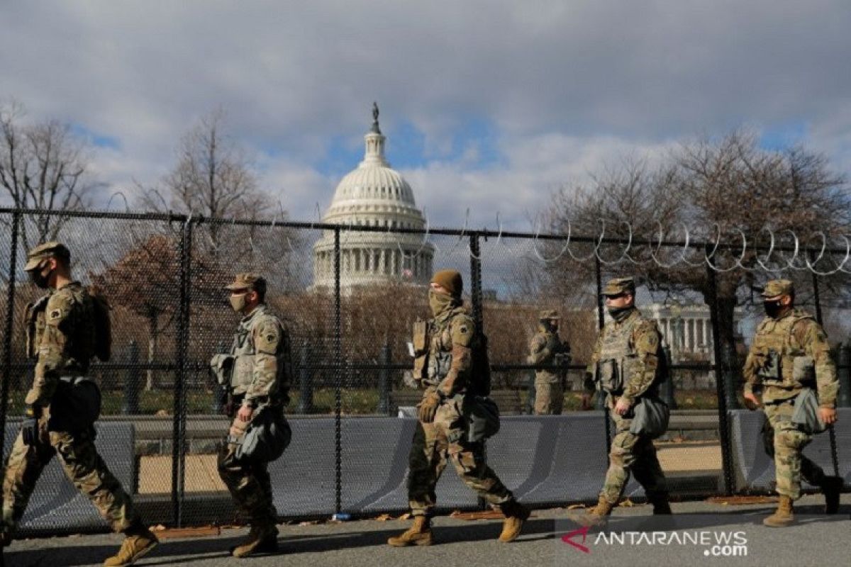 Lebih dari 150 personel Garda Nasional di Washington positif corona